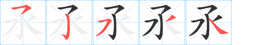 氶的笔画顺序