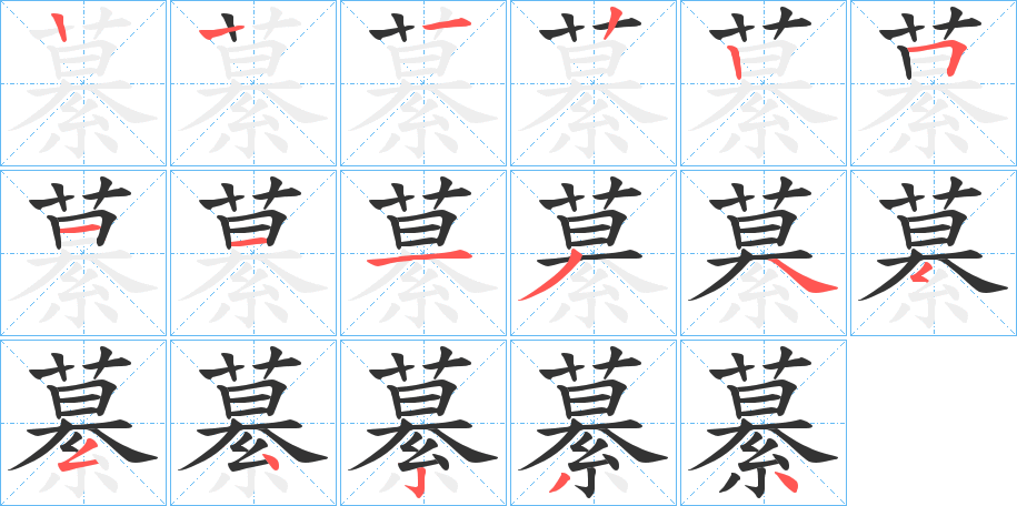 繤的笔画顺序