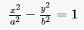 双曲线标准方程公式