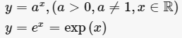 指数函数的定义公式
